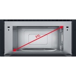 Kuchenka mikrofalowa do zabudowy Whirlpool W7MD440NB
