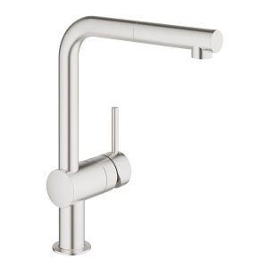 Grohe bateria Minta SuperSteel  32168DC0