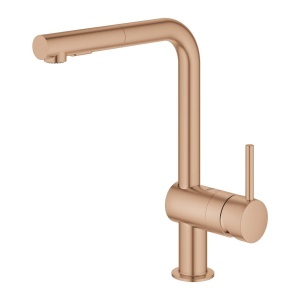 Grohe bateria Minta w kolorze brushed warm sunset 30274DL0 od  ręki