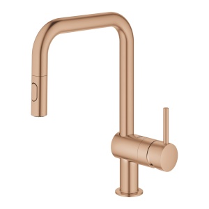 Grohe bateria kuchenna Minta 32322DL2 w kolorze brushed warm sunset z darmową dostawą