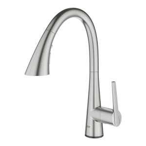 Grohe bateria kuchenna Zedra Touch elektroniczna 30219DC2 stal nierdzewna