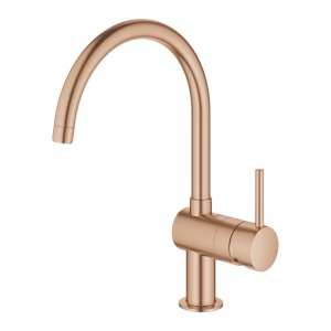 Grohe bateria kuchenna Minta 32917DL0 w kolorze brushed warm sunset