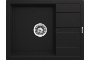 ZLEWOZMYWAK GRANITOWY SCHOCK RONDA D-100L ONYX CRISTALITE+ - DOSTAWA GRATIS