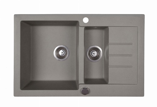ZLEWOZMYWAK GRANIOWY BERG UNIT BRG10513 1,5 COMPACT MOC STALOWY METALIK - DOSTAWA GRATIS