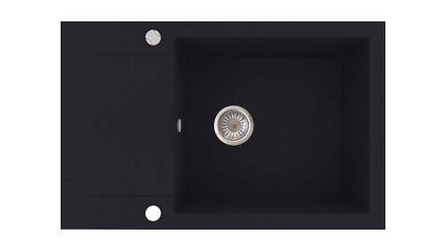 ZLEWOZMYWAK GRANITOWY BERG ELEMENT BRL1211A 1,0 MOC CZARNY METALIK - DOSTAWA GRATIS