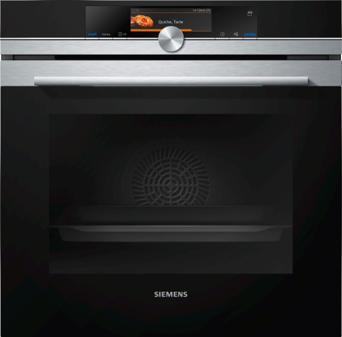iQ700 Piekarnik do zabudowy SIEMENS z funkcją pary Szerokość 60 cm, Stalowy - DOSTAWA GRATIS