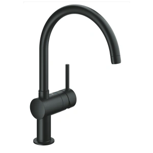 Grohe bateria Minta 32917KS0 aksamitna czerń od ręki z szybką realizacją