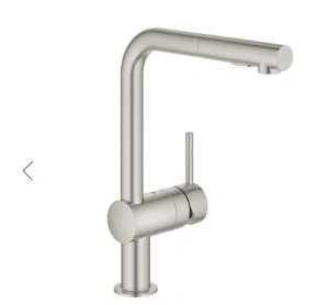 GROHE MINTA OHM SINK L-SPOUT PULL-OUT SPRAY KITCHEN DEVICES