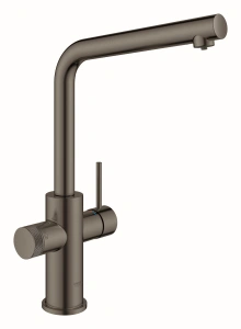 GROHE BR1 OHM SINK L-SPOUT EU  KOLOR HARD GRAPHITE.  31727AL0