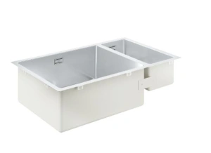 GROHE K700U ZLEWOZMYWAK, 1,5-KOMOROWY, KOLOR STAL SZCZOTKOWANA, 80, 76/45 CM