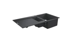 GROHE K500 ZLEWOZMYWAK, 1,5-KOMOROWY, KOLOR CZARNY, 60, 100/50 CM, ODWRACALNY