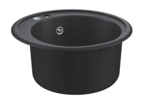GROHE K200 ZLEWOZMYWAK, 50, 1-KOMOROWY, WARIANT C, KOLOR CZARNY
