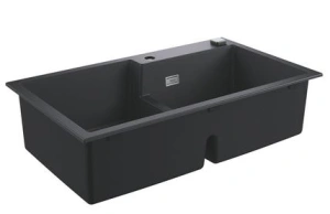 GROHE K500 ZLEWOZMYWAK, 2-KOMOROWY, KOLOR CZARNY, 90, 86/50 CM, ODWRACALNY