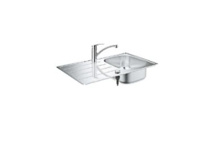 GROHE K200 ZESTAW ZLEWOZMYWAKOWY, 1-KOMOROWY, KOLOR STAL SZCZOTKOWANA, 45