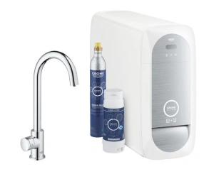 GROHE  BLUE HOME MONO PILLAR TAP C-SP WATER SYSTEMS