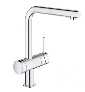 GROHE MINTA BATERIA KUCHENNA, KOLOR CHROM, WYLEWKA L, WYCIĄGANA WYLEWKA