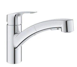 GROHE EUROSMART BATERIA KUCHENNA, KOLOR CHROM, JEDNOUCHWYTOWA, 2 STRUMIENIE