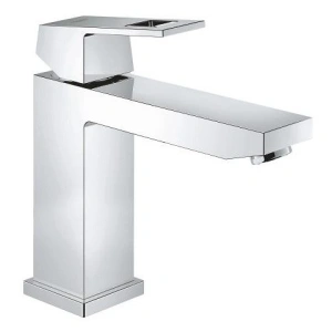 GROHE EUROCUBE BATERIA UMYWALKOWA, KOLOR CHROM, JEDNOUCHWYTOWA, GŁADKI KORPUS