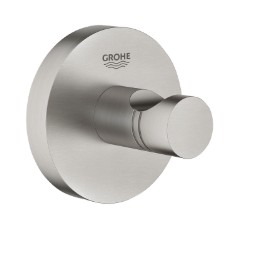 GROHE  HACZYK NA PŁASZCZ KĄPIELOWY  ESSENTIALS  40364DC1 SUPERSTEEL