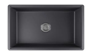 ISVEA ZLEWOZMYWAK RAVENNA 30" RANT CZARNY MAT