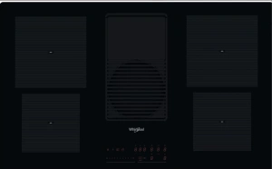 WHIRLPOOL PŁYTA INDUKCYJNA Z WBUDOWANYM OKAPEM WVH92K1 83 cm
