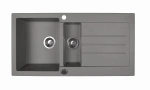 ZLEWOZMYWAK GRANIOWY BERG UNIT BRG1051 1,5 OC STALOWY METALIK