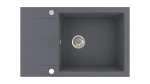 ZLEWOZMYWAK GRANITOWY BERG ELEMENT BRL1011A 1,0 MOC STALOWY METALIK