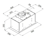 OKAP PODSZAFKOWY BERG MONZABOX 60