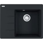 Zlewozmywak Centro CNG 611-62 TL Fragranit+ Czarny mat 114.0633.124