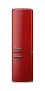AMICA CHŁODZ-ZAMRAŻ FK3495.3FRAA WOLNO 186CM CZERWONY RETRO WOLNOSTOJĄCA