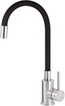 ICEBERG BATERIA KUCHENNA FLEX CZARNY + STAL SZCZOTKOWANA BDF02SPQ