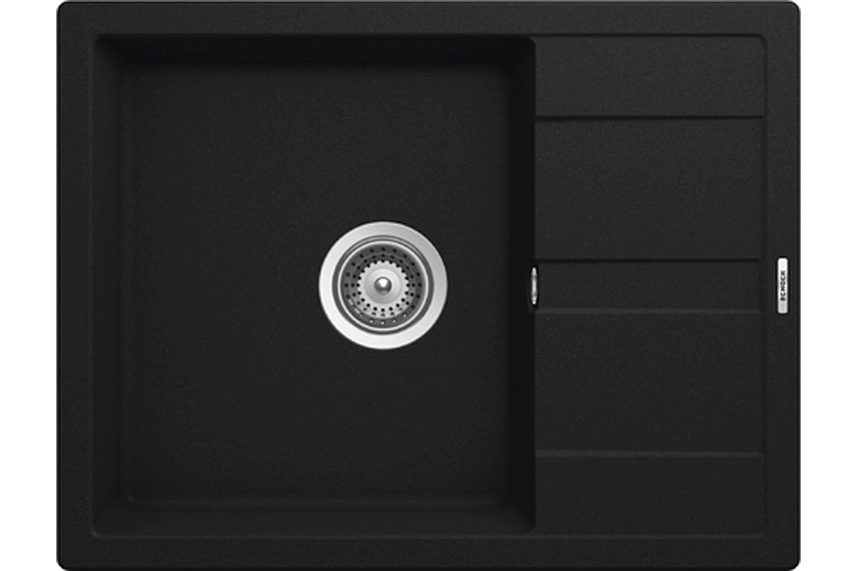 ZLEWOZMYWAK GRANITOWY SCHOCK RONDA D-100L ONYX CRISTALITE+ - DOSTAWA GRATIS